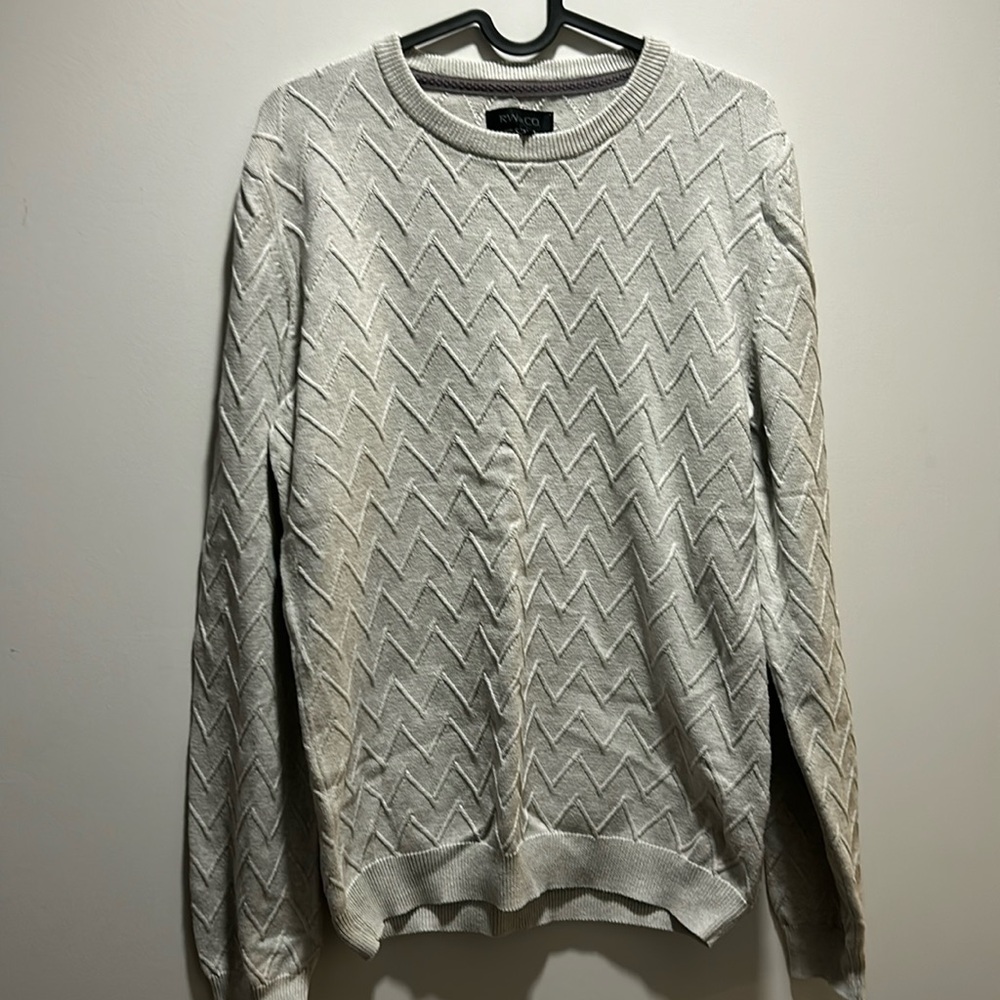 RW&CO grey/beige light sweater